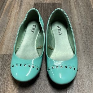 BONGO teal ballet flats size 7 women’s